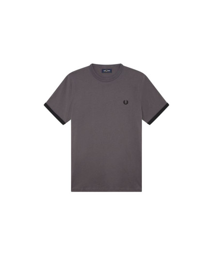 Fred Perry Ringer T-shirt gris Homme