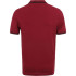 Polo Fred Perry Twin Tipped vin rouge Hommes