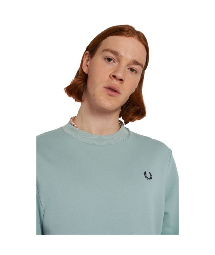 Sweatshirt Fred Perry Crew Neck bleu Homme