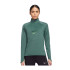 Sweat running Nike en Dri-FIT Element green femme
