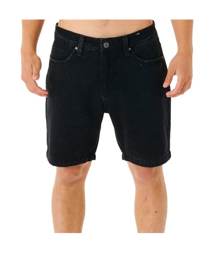 Pantalon Rip Curl Denim Walkshort Noir Hommes