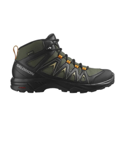 Mountain Boots Salomon X Braze Mid Gore-Tex Hommes Vert
