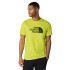 T-Shirt Montagne The North Face Easy Yellow Man