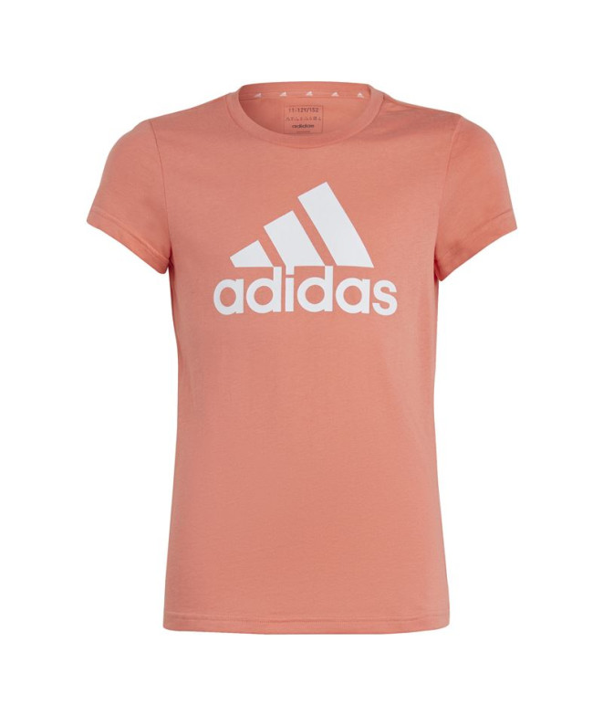 T-shirt adidas G Bl T Pink T-Shirt fille