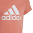 T-shirt adidas G Bl T Pink T-Shirt fille