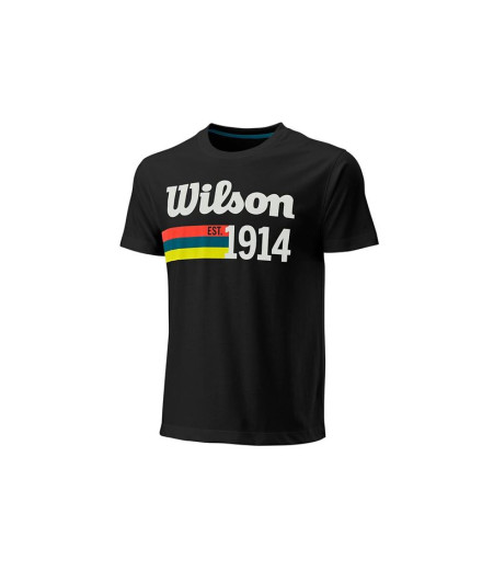 T-shirt Wilson Script 14 noir