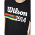 T-shirt Wilson Script 14 noir