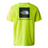 T-shirt à partir de Montagne Redbox Yellow Homme