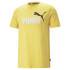 T-shirt Homme Puma Essentials+ 2 Col Logo Jaune