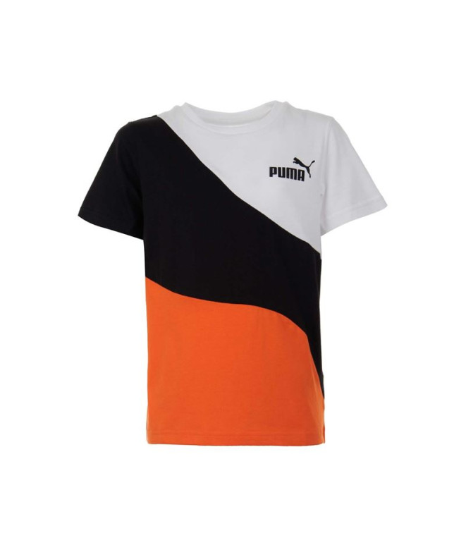 Puma Boy's Power Cat Cayenne Pepper T-Shirt