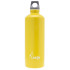 Bouteillebouchon Aluminium Futura 0,75 L.- gris -Jaune Bot.