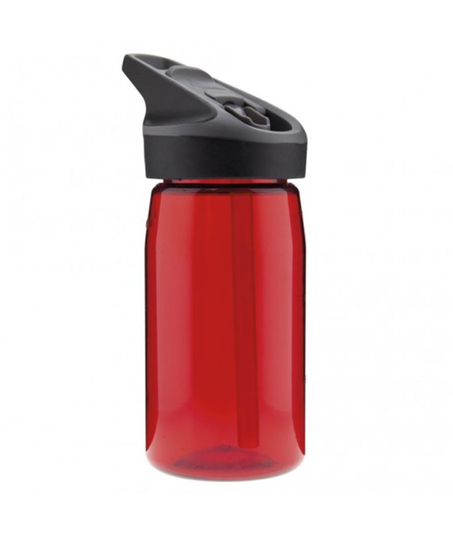 Bouteille Tritan 0.45 L. bouchon Rouge Jannu