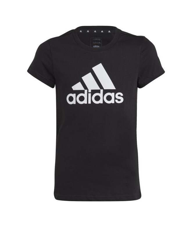T-shirt adidas Essentials Big Logo Black Girl's...