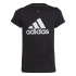 T-shirt adidas Essentials Big Logo Black Girl's T-Shirt