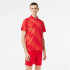 Polo Lacoste Sport x Novak Djokovic Regular Fit Pique Red Hommes