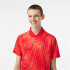 Polo Lacoste Sport x Novak Djokovic Regular Fit Pique Red Hommes