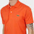Polo Lacoste Fit L.12.12 Orange Homme