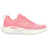 Chaussures Skechers Go Run Lite Femme Textile rose/bordure corail
