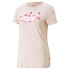 Puma Ess+ Animal T-Shirt Femme Rose Dust