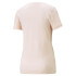 Puma Ess+ Animal T-Shirt Femme Rose Dust