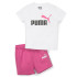 Puma Tracksuit Minicats & Kids White