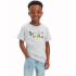Levi's Camo Poster Logo Gray Heather Boy's T-Shirt