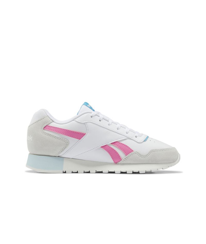 Chaussures Reebok Glide Femme Blanc Rose