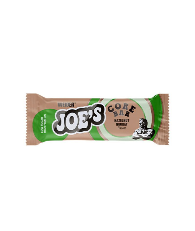 Barre de Protéines Weider Joe'S Core Bar Noisette