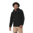 Image Basement Flock Zip Hoodie Jacket Black Man