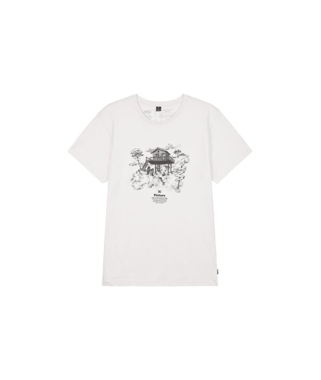 Image D&S Surf Cabin Natural T-Shirt Blanc Homme