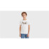 Levi's Camo Poster Logo Bright White Boy's T-Shirt