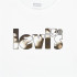 Levi's Camo Poster Logo Bright White Boy's T-Shirt