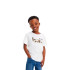 Levi's Camo Poster Logo Bright White Boy's T-Shirt