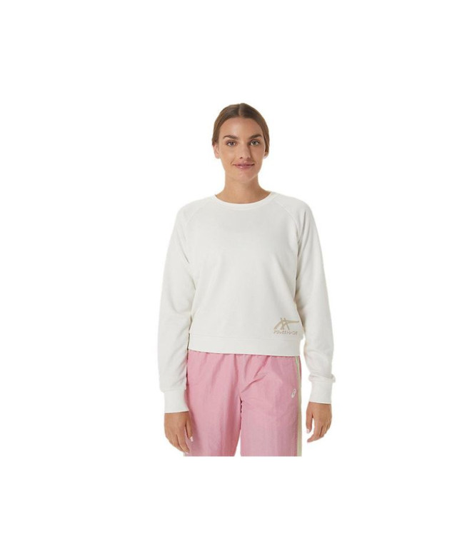 Sweatshirt Fitness Asics Tiger Women