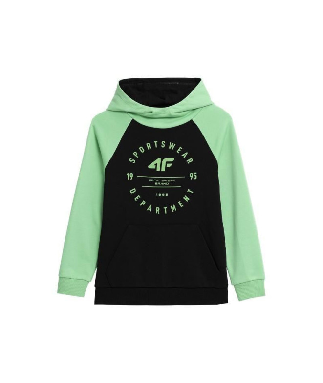 Sweatshirt 4F M221 Boy Deep Black