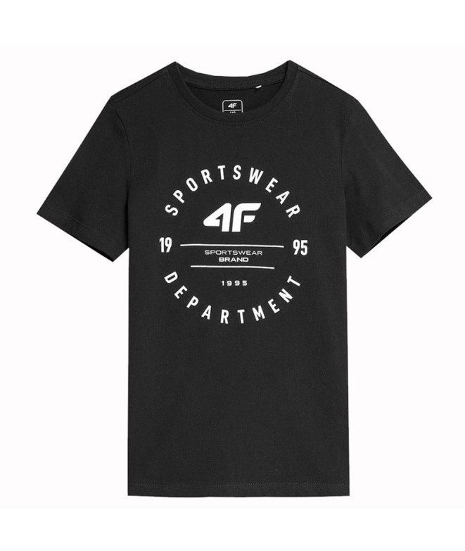 T-shirt 4F M294 Boy Deep Black