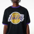 New Era NBA Mesh LA Lakers Men's Black T-Shirt