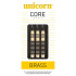 Set de 3 fléchettes souples Atipick Core Plus Brass 19gr