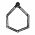 Cadenas Kryptonite antivol KryptoLok pliable 85cm