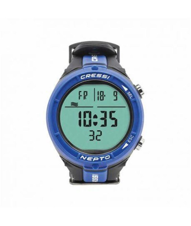 Montre de chasse Sous-Marine Cressi Nepto Bleu