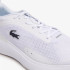 Chaussures Lacoste Run Spin Evo Textile Blanc Chaussures Hommes