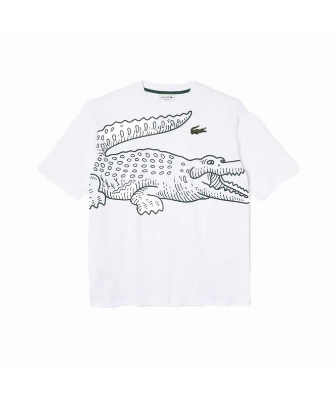 T-shirt Lacoste Loose Fit Organic Cotton White...