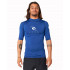 Lycra Rip Curl Lycra Rip Curl Corps S/S Homme Bleu foncé