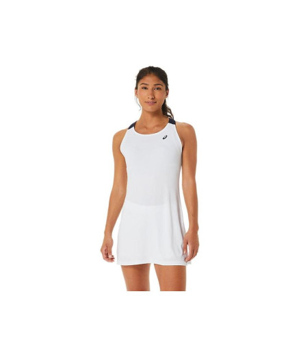 Robe par Tennis ASICS Court Femme Blanc