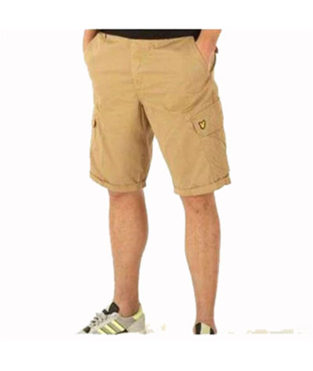 Pantalon Lyle & Scott V1-Wembley Cargo Short Homme Biscuit