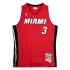 T-shirt Basket-ball de Mitchell & Ness Miami Heat - Dwyane Wade
