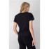 T-shirt Champion Crewneck Croptop Femmes Noir