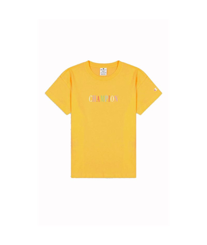 T-shirt Champion Croptop à col ras du cou pour...