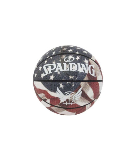 Basketball Spalding Trend Stars Stripes Sz7 Composite...