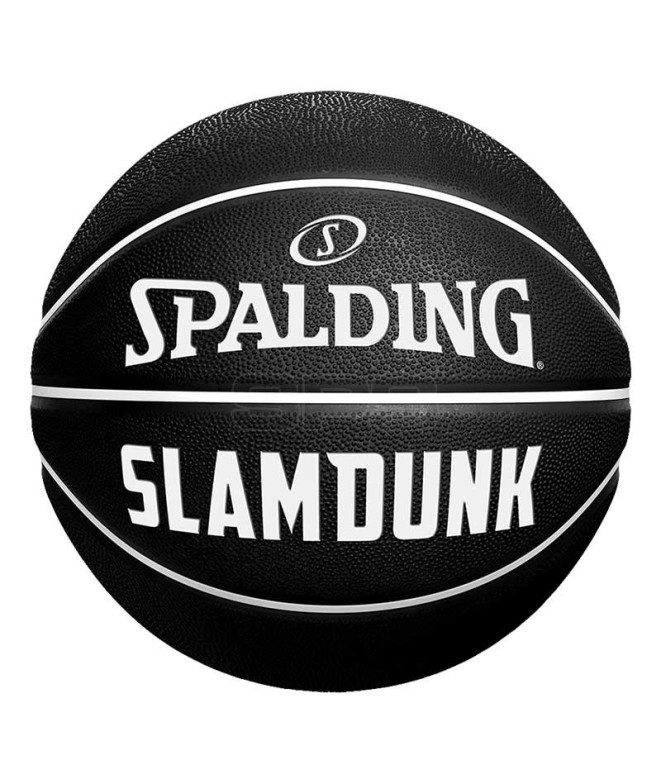 Ballon de basket Spalding Slam Dunk Noir Blanc...